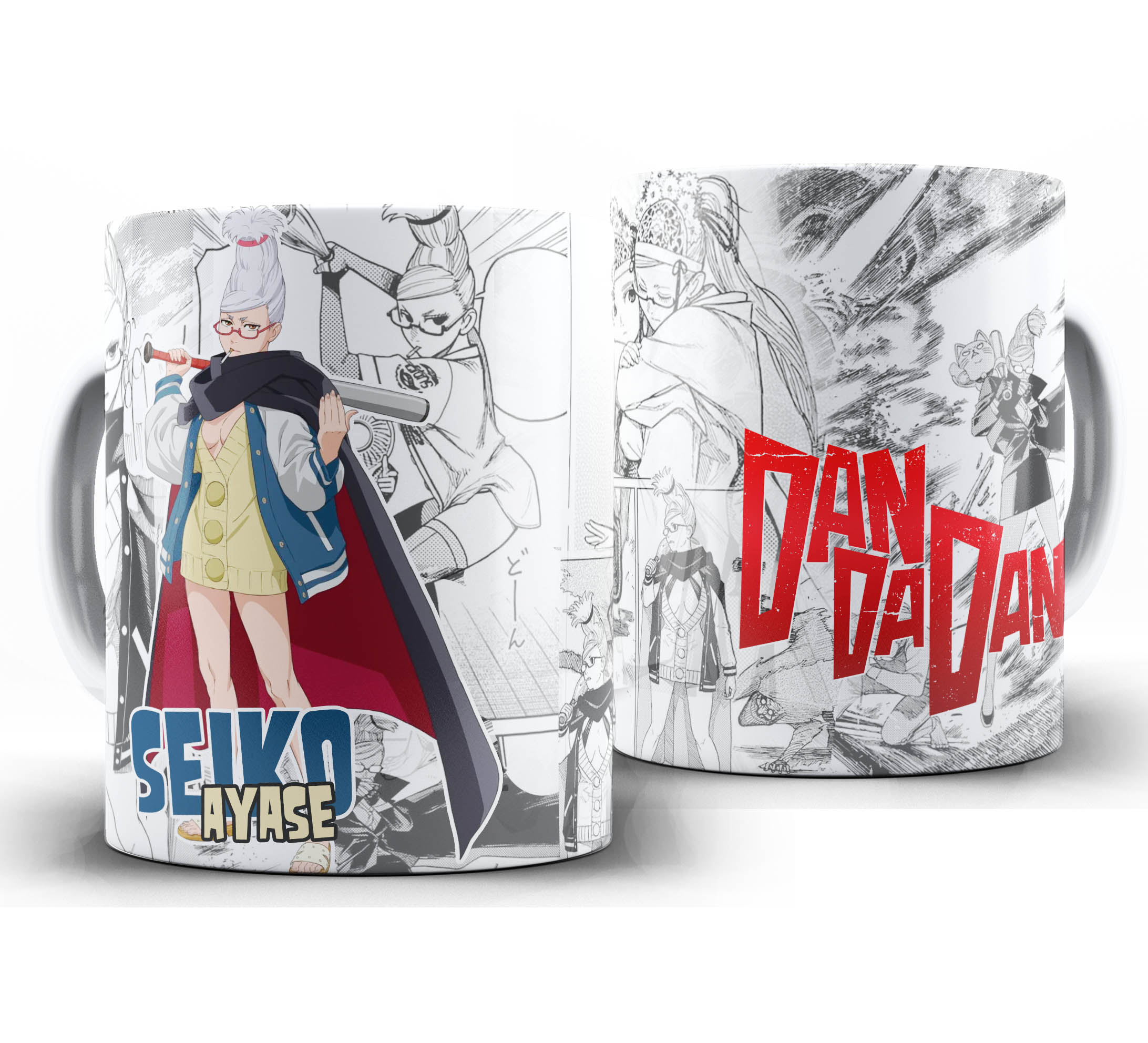Caneca Anime Manga - Dan Dan Dan - Personagen - Seiko Ayase